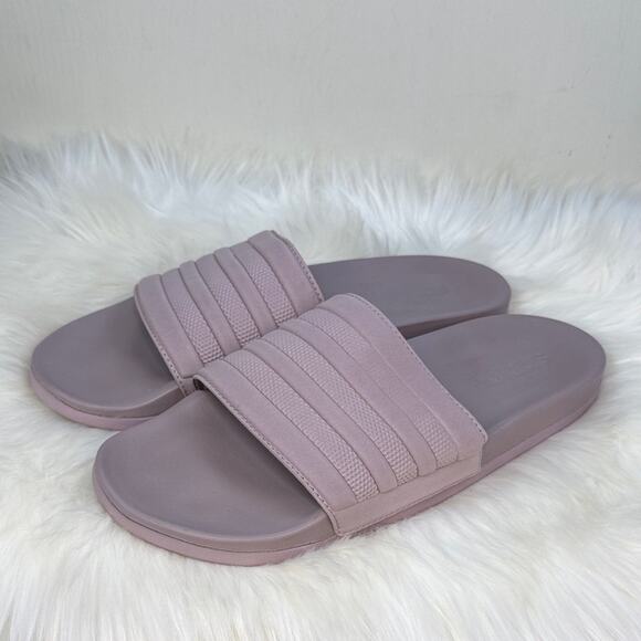 Adidas Unisex Adilette Comfort Slide Sandals - Soft Lavender Men\'s size 10 main image 5